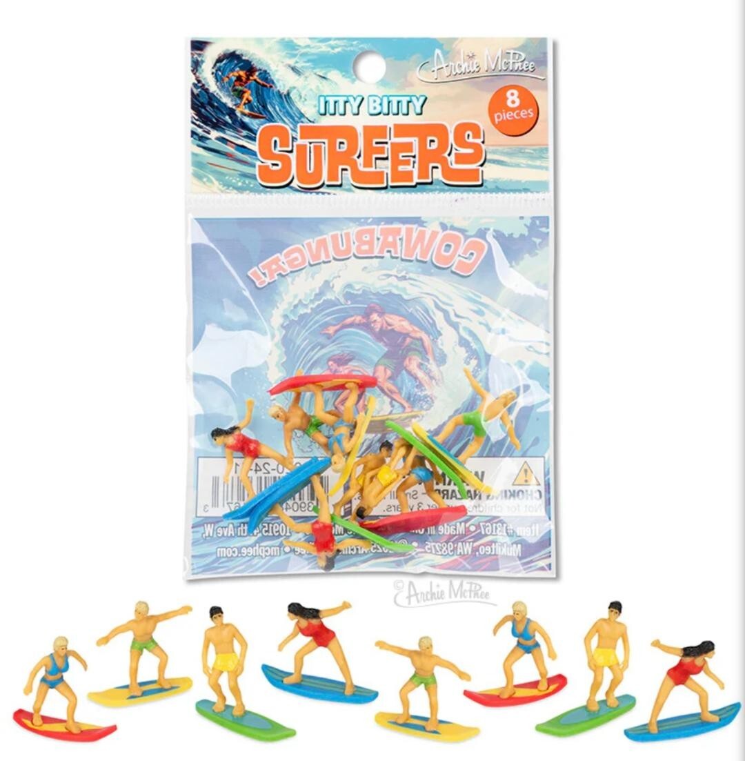 Itty Bitty Surfers – 8 Piece Assorted Bag