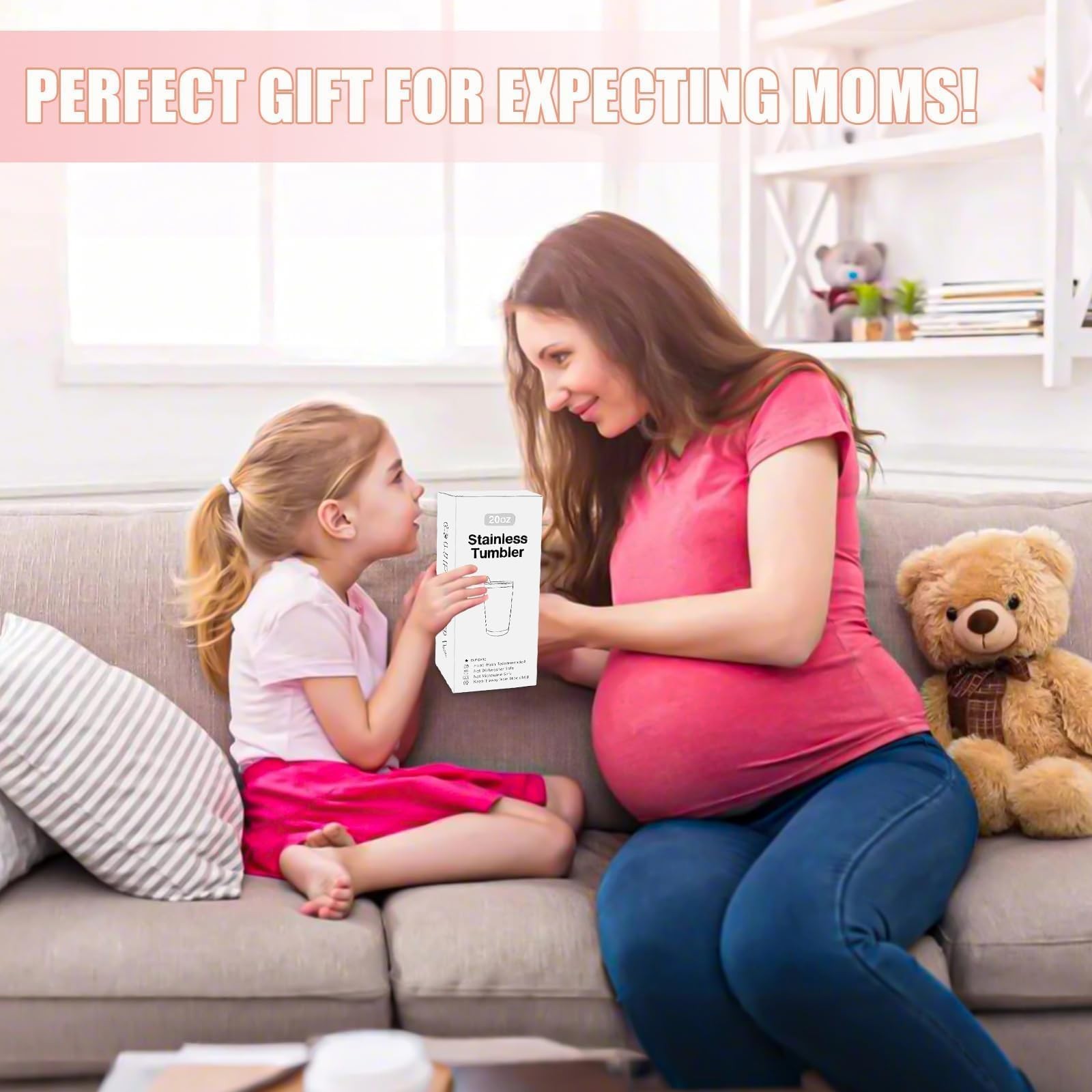 Pregnancy Gifts for Expecting Mom Mommy to Be Gifts for First Time New Mom 20 Oz