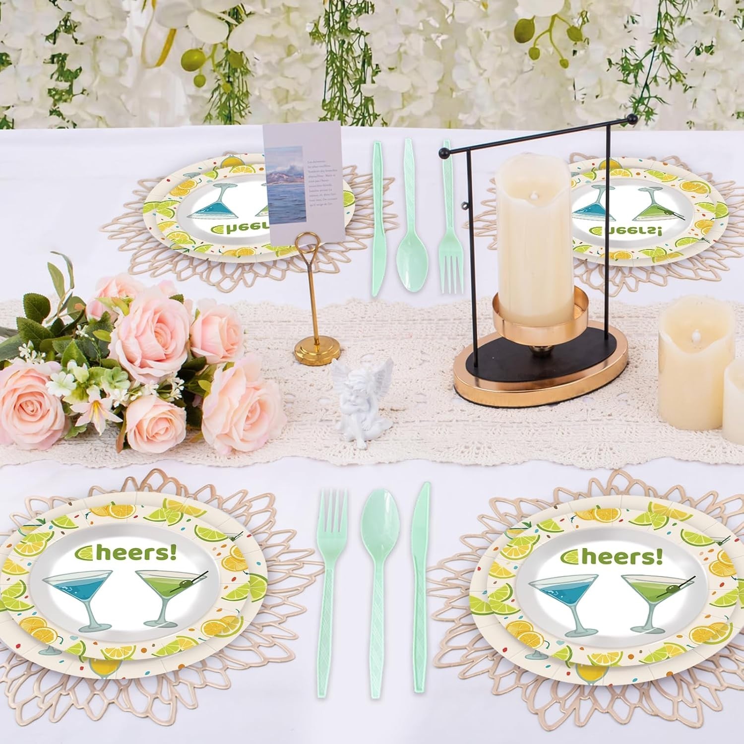 Cheers All Occasion Disposable Tableware (Plates, Cups, Napkins, Utensils)