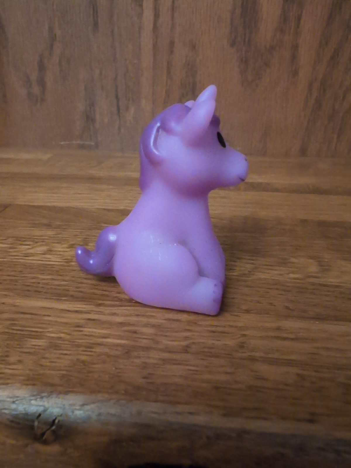 Colorful Rubber Unicorn Figures Toys Lot of 3 Pink Purple Blue Oriental Trading
