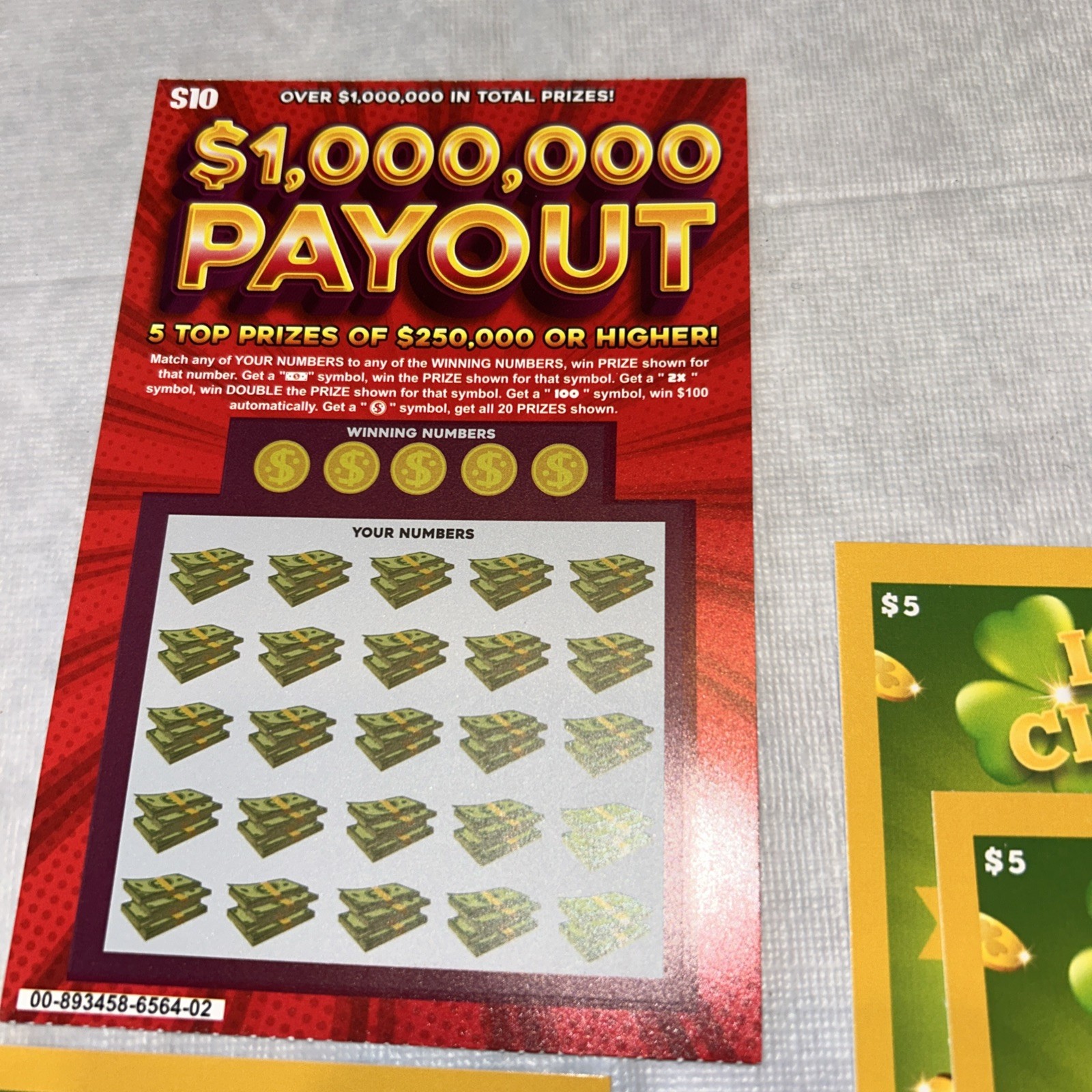 11 Fake Lottery Tickets and Scratch off Cards That Look – Win-Baby Announcement