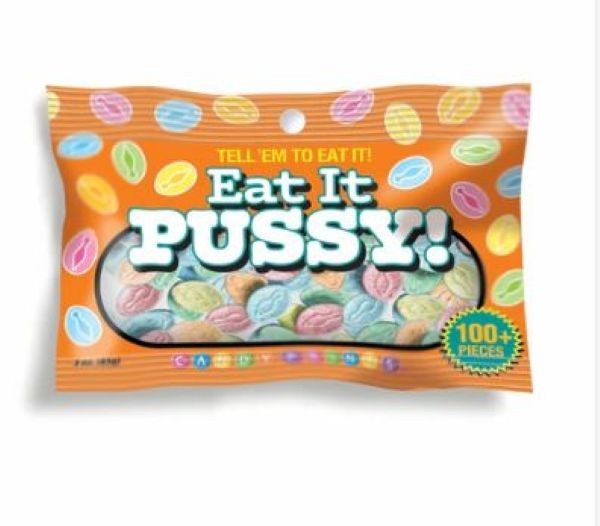 Little Genie Eat It Pussy Candy 3 Ounce Adult Party Supplies, New