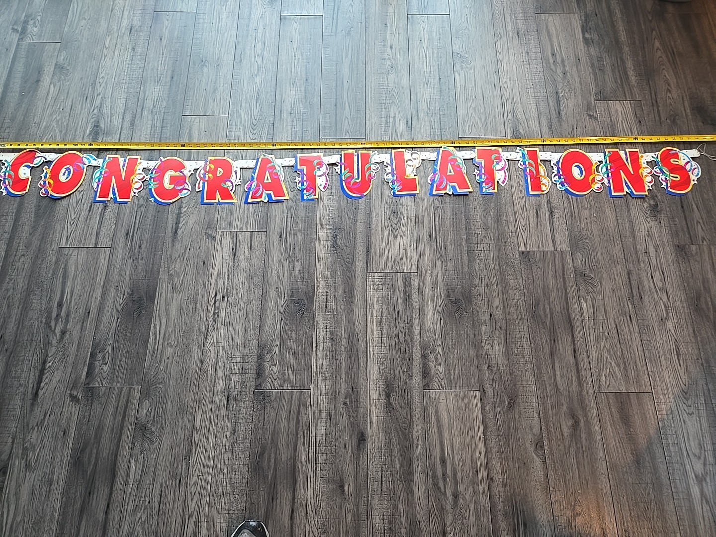 Congratulations Backdrop Banner for Any Occasion Party