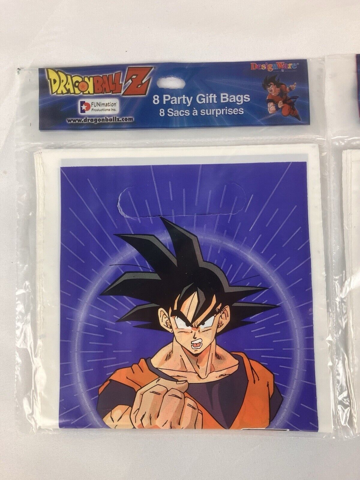 Dragon Ball Z Party Gift Bags 24 Count – 3 Sets of 8 DBZ Kids Birthday Party New