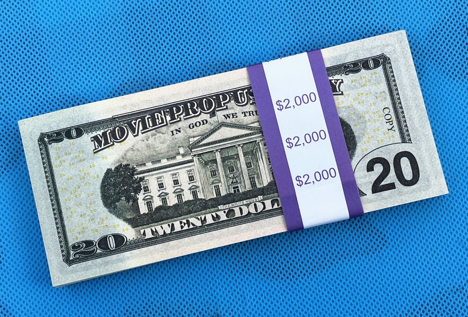 $20 Bills 500 Pieces Prop Replica Money for Movies, Parties, Tik Tok,Instagram