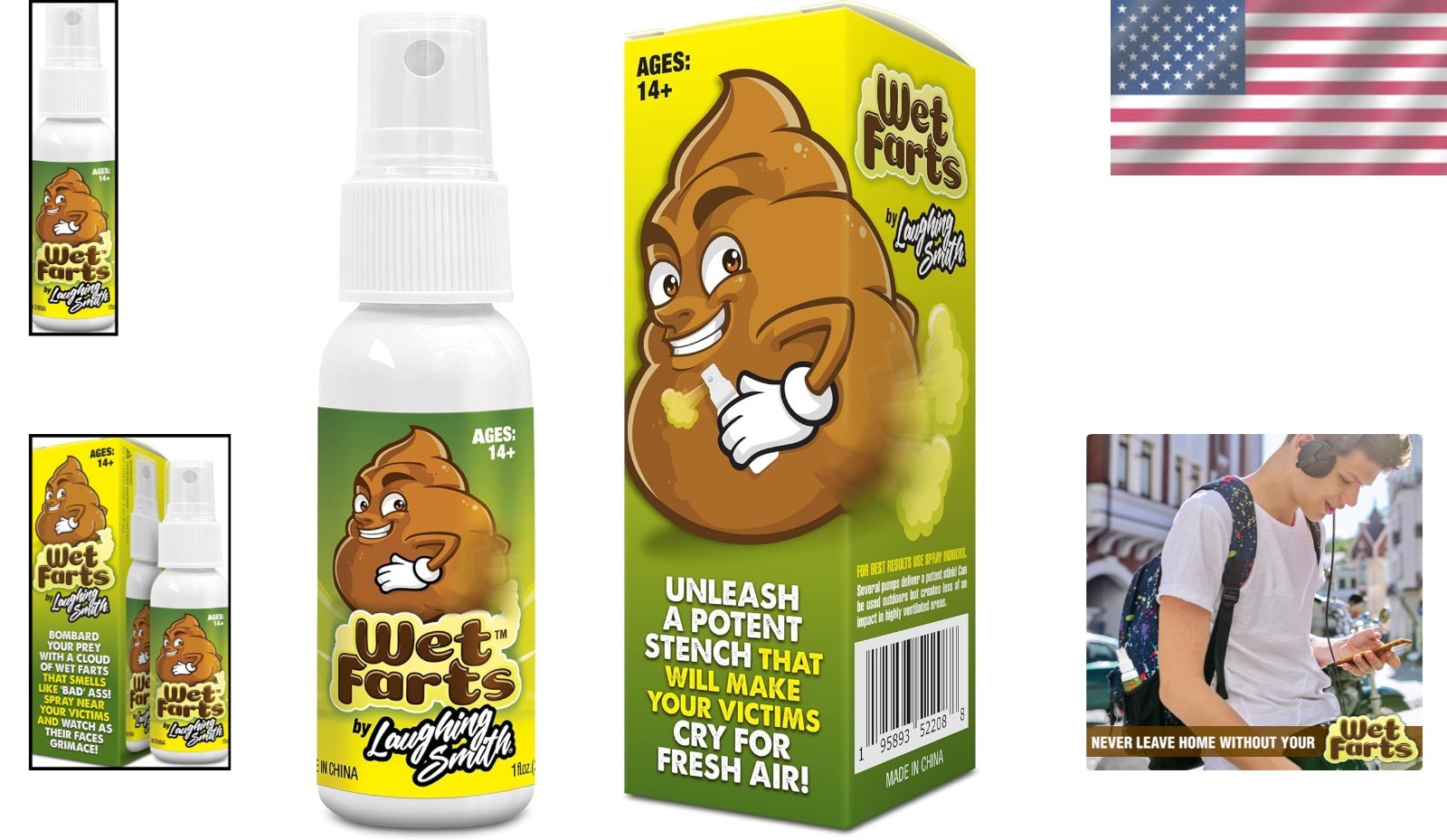 Wet Farts Stink Spray – Realistic Bad Gas Smell for Ultimate Pranking!