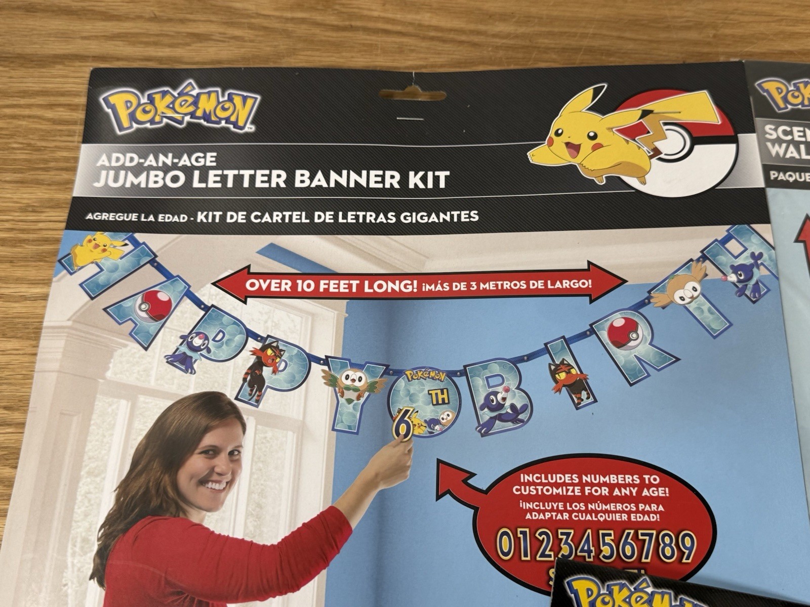 HUGE POKEMON Birthday Party Decorations Supplies LOT Banner Invitations Balloons