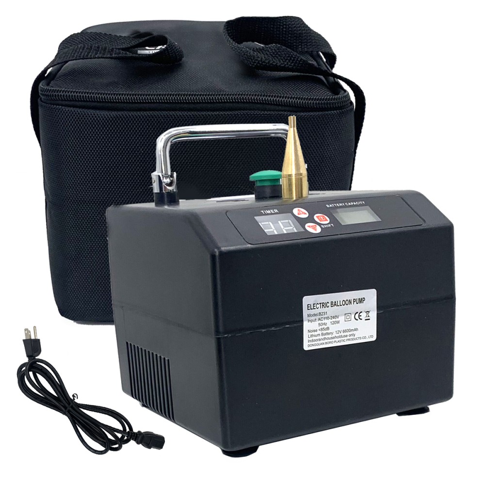 120W Air Balloon Electric Pump Balloon Inflator Balloon Blower Pump with Timer