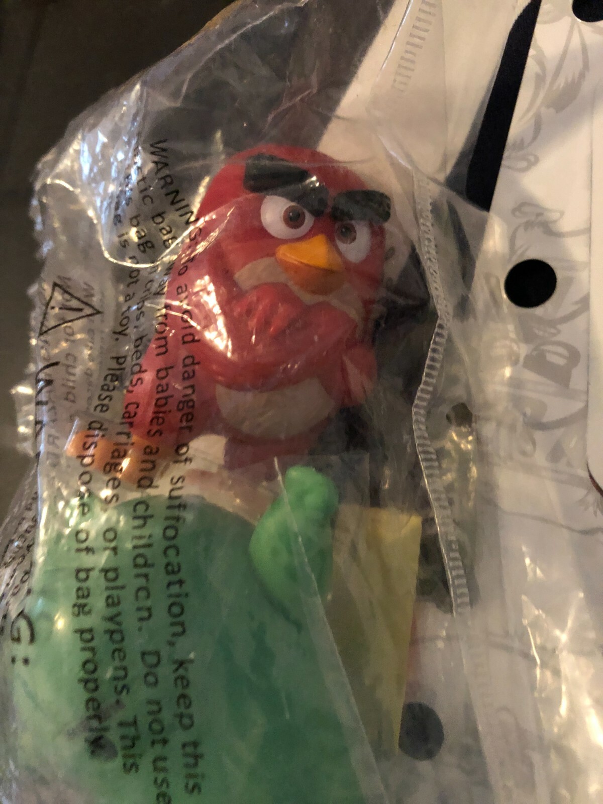 DecoPac ANGRY BIRDS CAKE TOPPER DECORATING KIT RED BIRD BAD PIGGY NEW