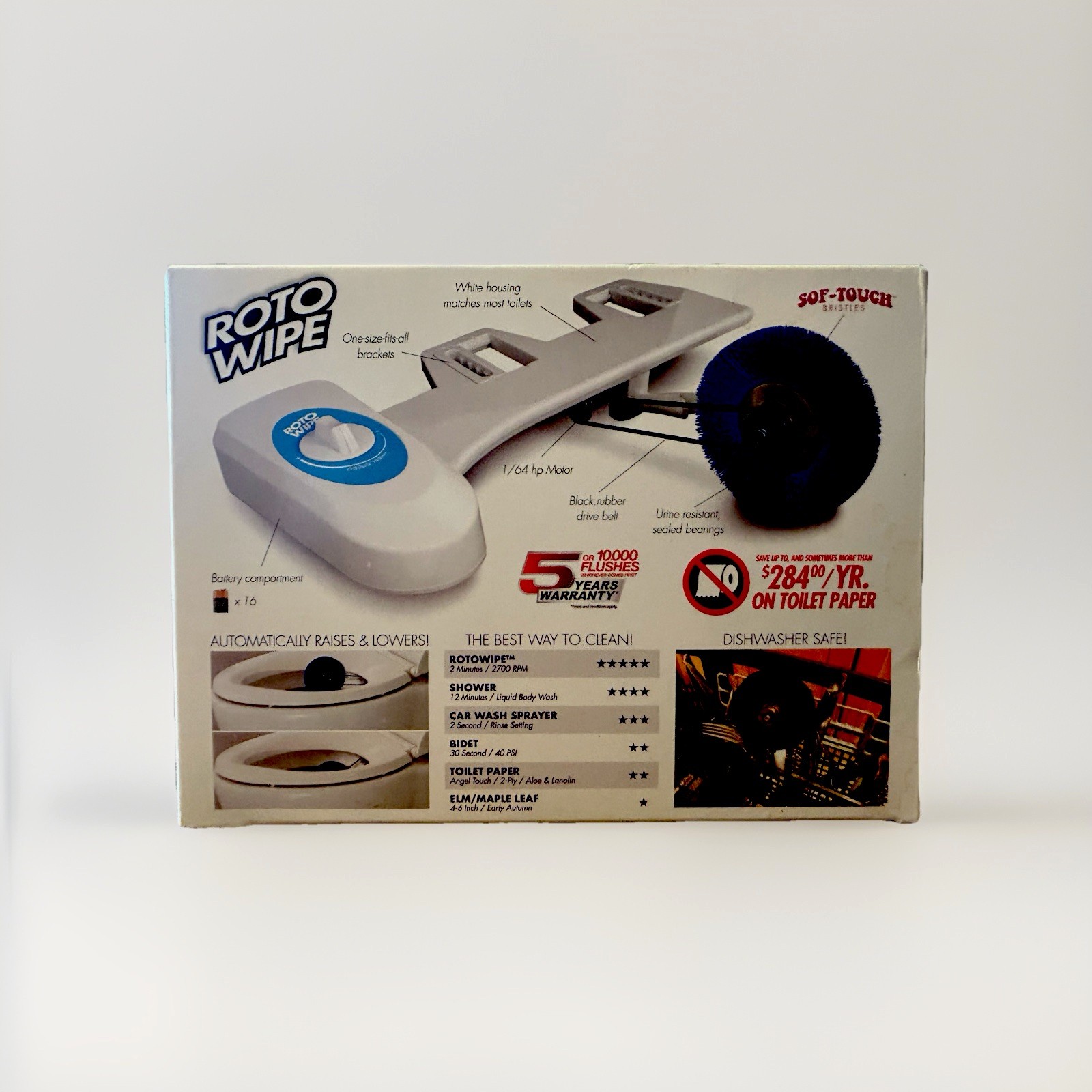Prank Pack Prank Box Set 4 boxes- Roto Wipe, Nap Sack, Pet Talk, Toilet Tunes
