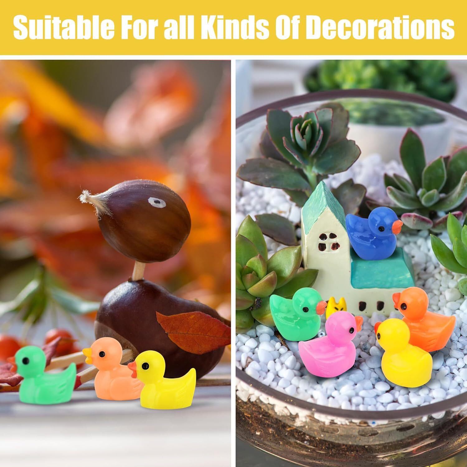 260 Pack Jeep Resin Ducks In Bulk 13 Color Ducks For Ducking Cruise Ducks Small
