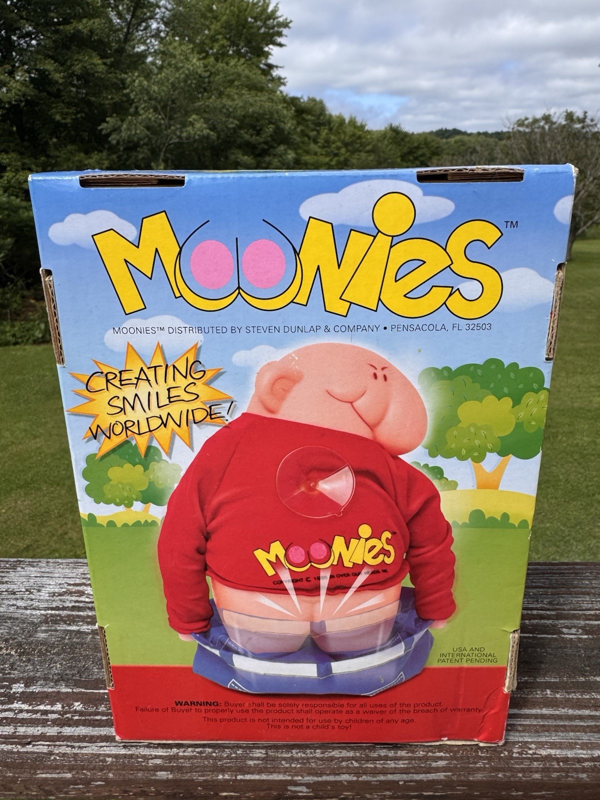 Vintage Moonies Squeeze Me Doll Steven Dunlap Novelty Toy New Old Stock