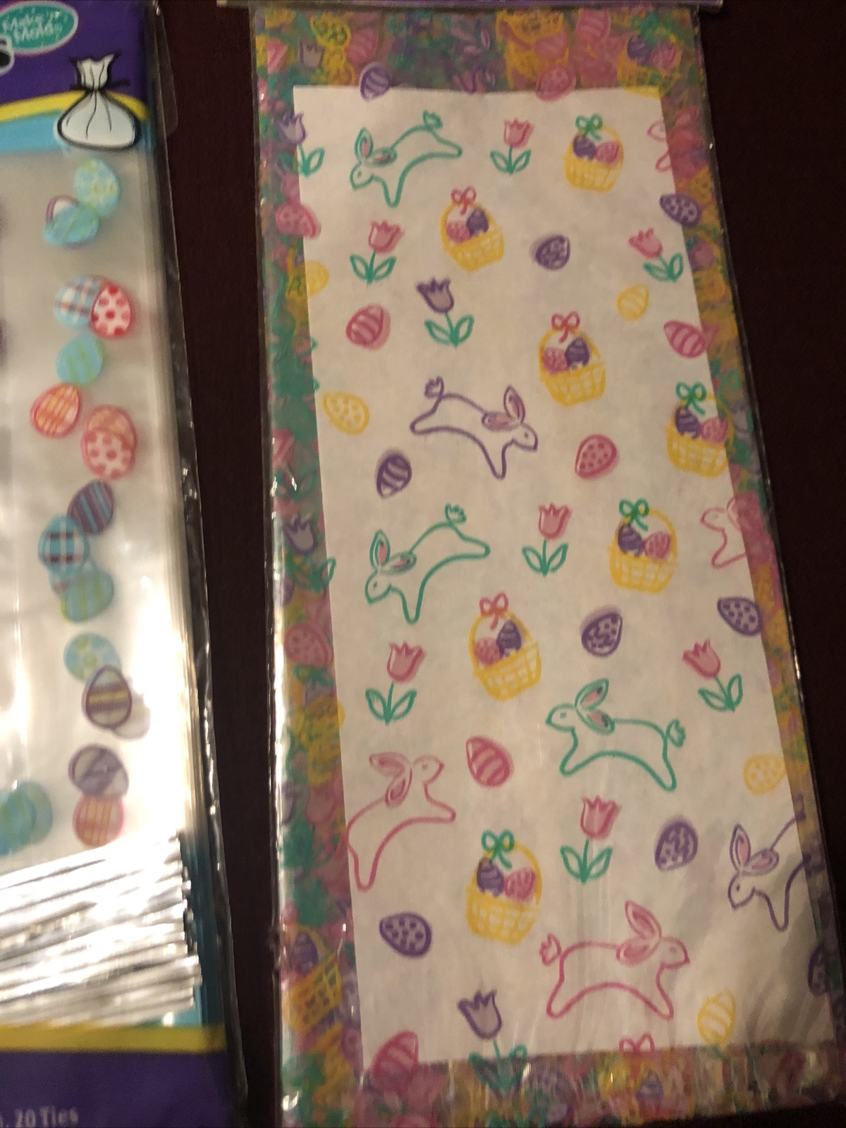 Children’s Unisex, 3 Packs New Easter Treat Bags-20/each, Total 60 Bags