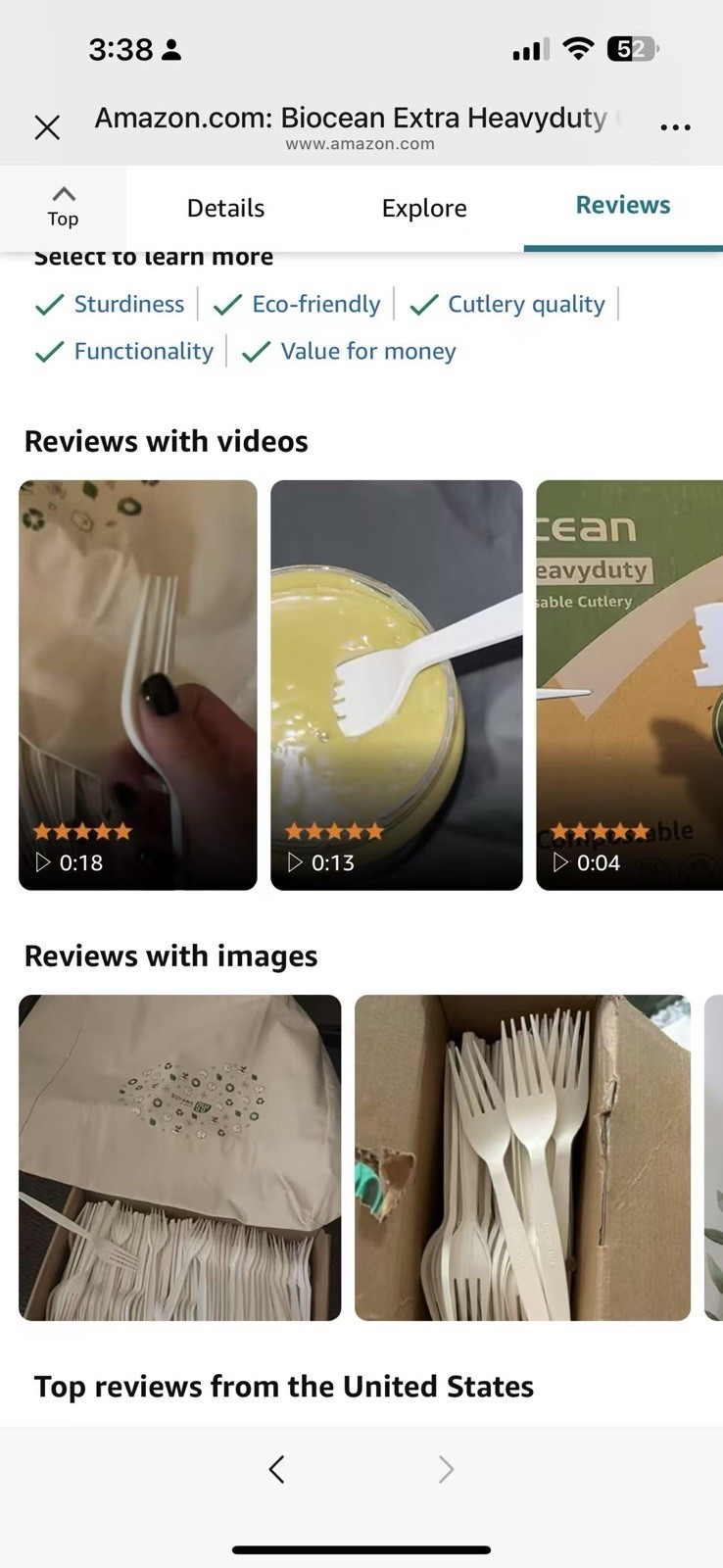 1000pcs Compostable Forks Heavy Duty Eco-Friendly Disposable Utensils Party