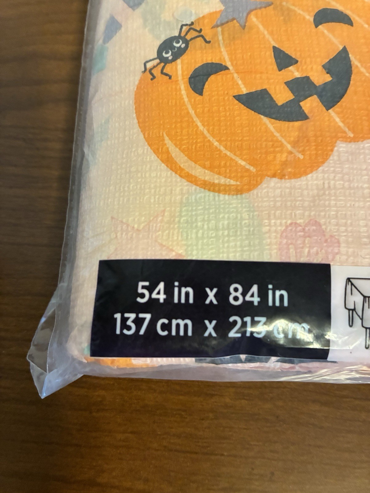 Halloween Party Supplies (2)10ct. Square Spider/Skull Paper Plates & Table Cover