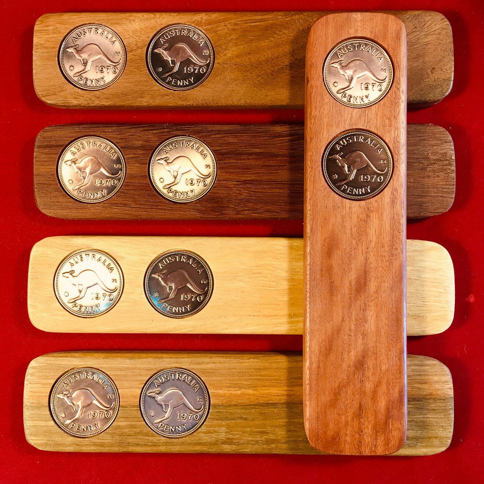 30th Birthday Present Gift – 1996 Australian Penny 2UP Game – ANZAC Day Two-Up