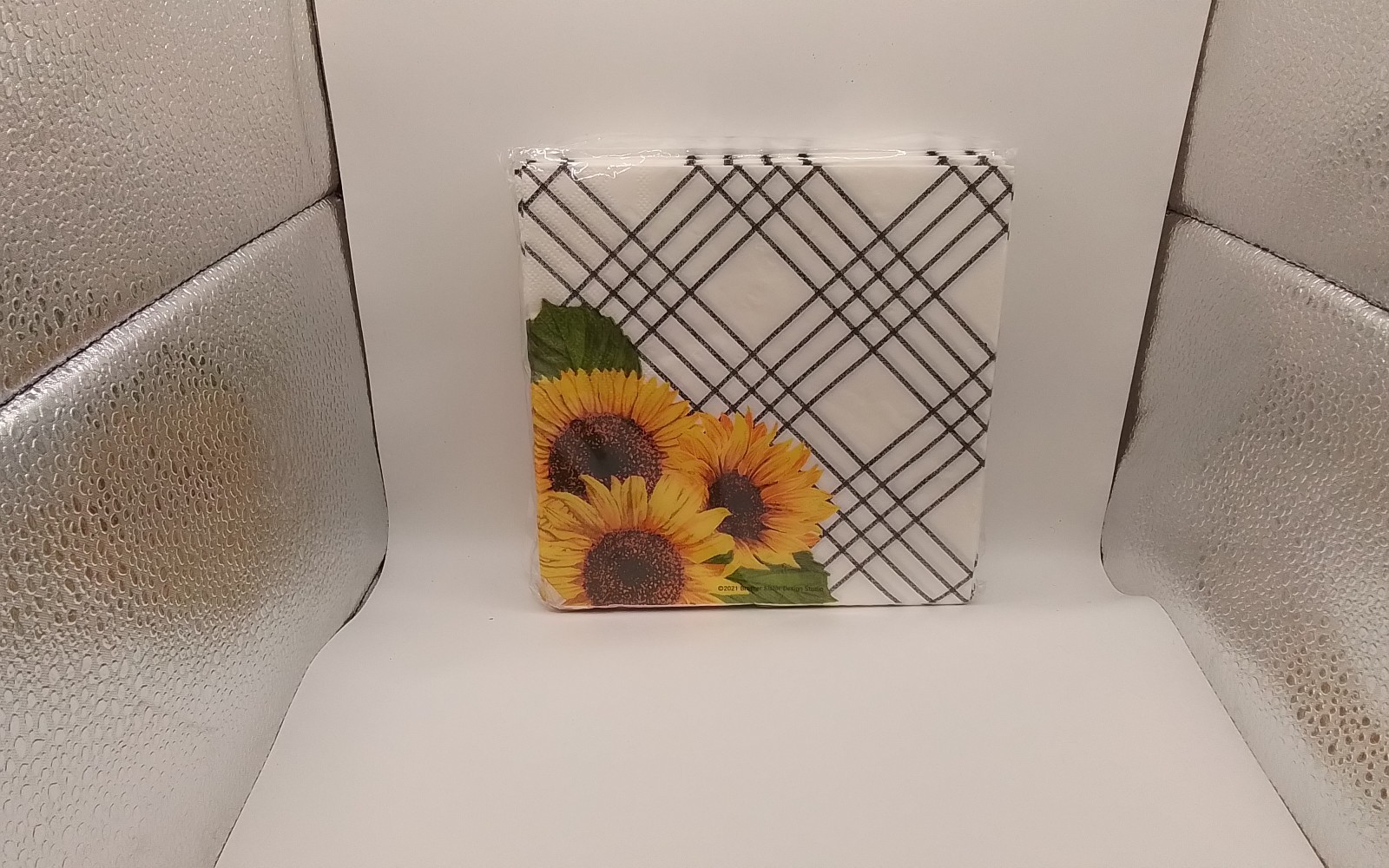 Sunflower All Occasion Disposable Tableware Paper Plates and Napkins