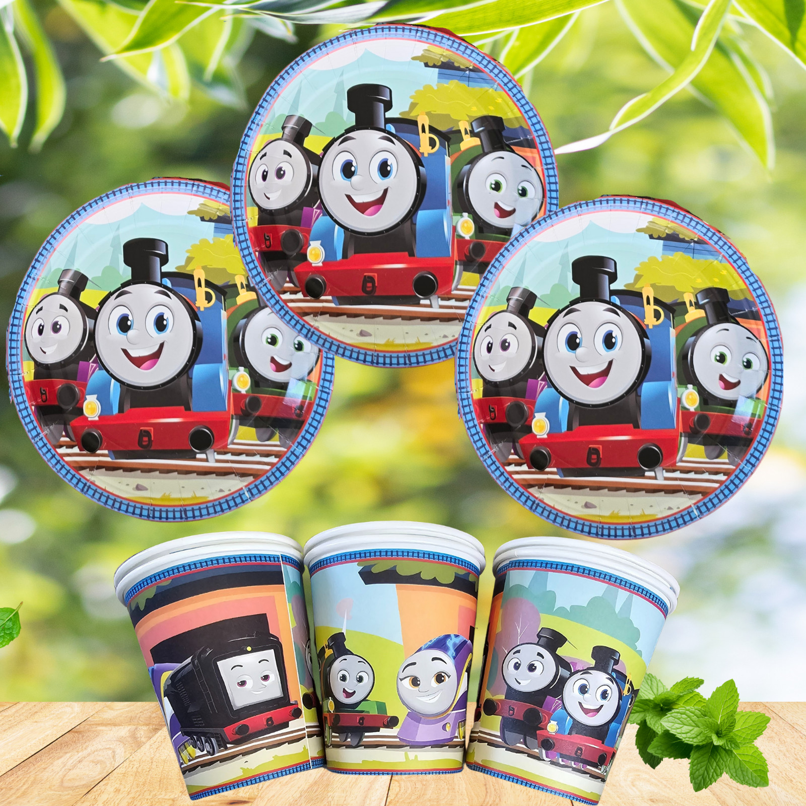 THOMAS TRAIN birthday party supplies favor centerpiece decoration event balloon