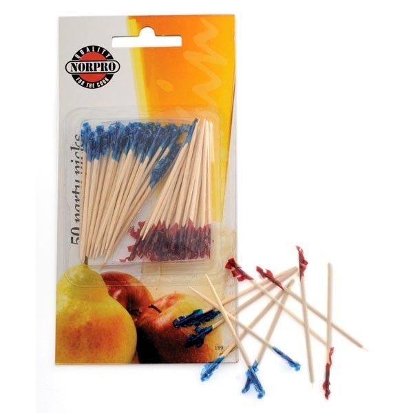 Pack of 100 Party Food Tooth Picks Cocktails Appetizers Hors-d’oeuvres Garnishes