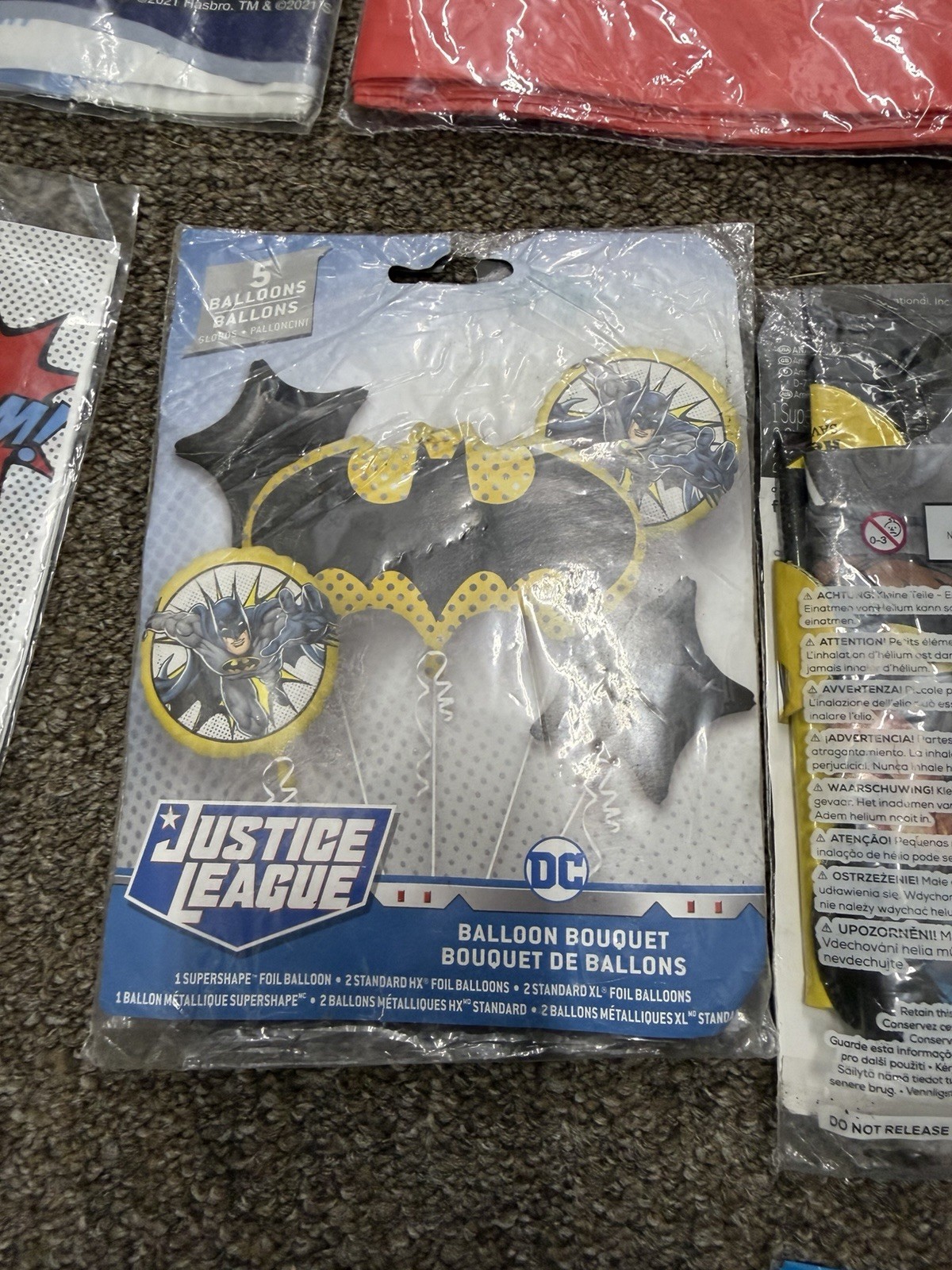 Marvel DC Super Hero Birthday Party Decorations Favors Supplies SKU:R