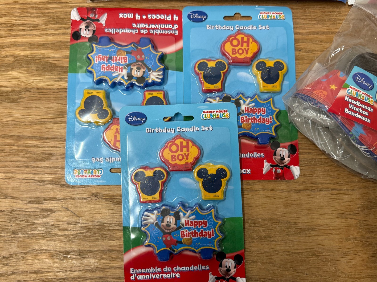 Disney Junior Mickey Mouse Clubhouse Kids Boys Birthday Party Supplies Mixed Lot