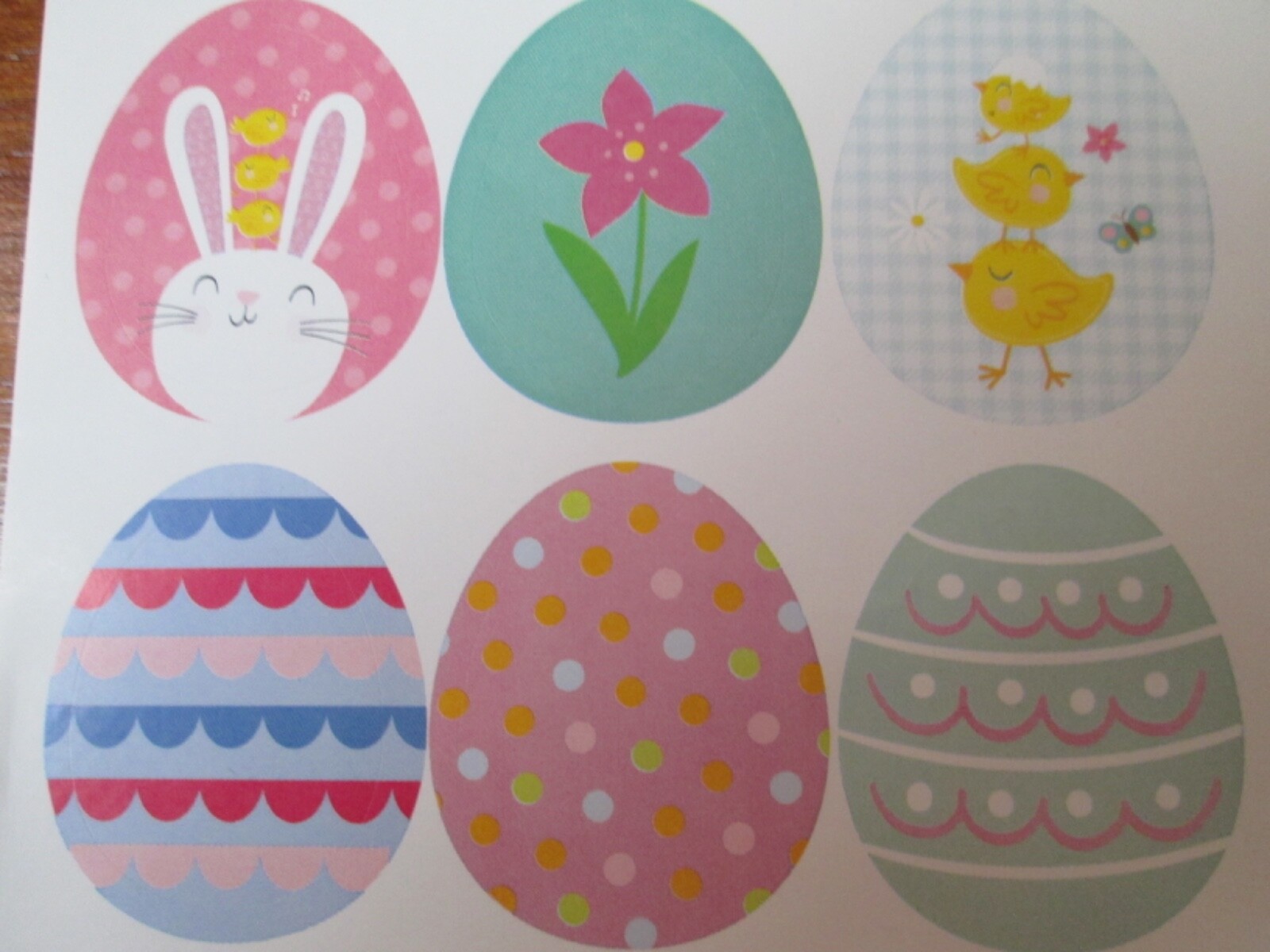 2 New Pkgs. of 10 Paper Easter Bags & 12 Stickers Chicks (20 Bags & 24 Stickers)