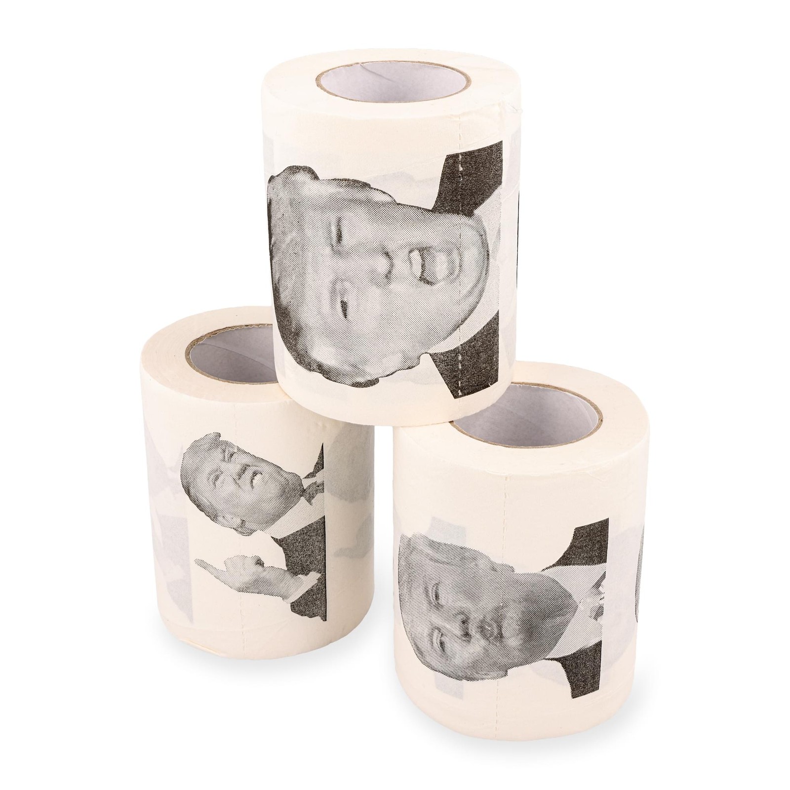 Tissue Time Donald Trump Novelty Toilet Paper – ONE Random Roll