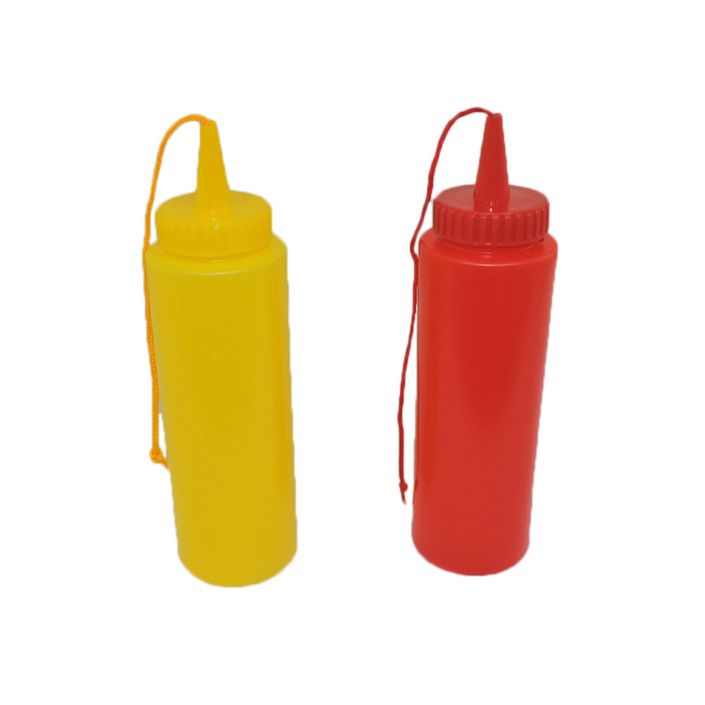 Ketchup & Mustard Fake Novelty Squirt Bottles Prank Joke Gag Gift