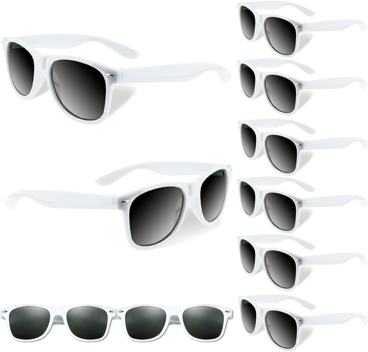 10/20/40 Pack Kids Sunglasses Bulk Retro Party Favors for Wedding Beach Summe…