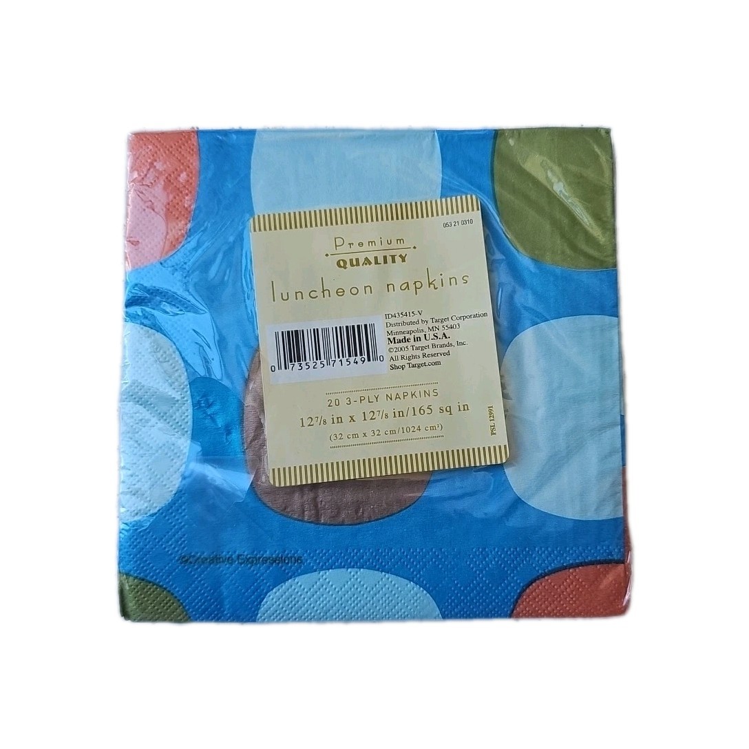 Luncheon Napkins, Premium Quality Disposable Paper Napkins, 400Count, Multicolor