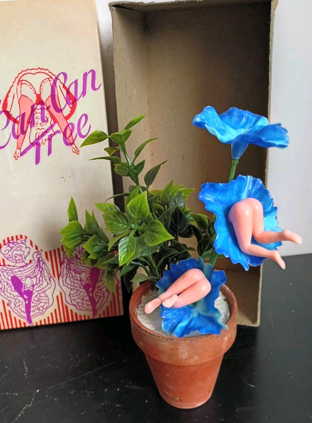 1960s Gag Gifts: The Tree Of Life, and The Can-can Tree, Soft Porn Humor in box