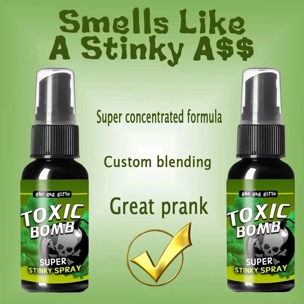 Liquid Fart Spray Stink Bomb Smelly Ass Toxic Bomb Crap Gag Prank Joke