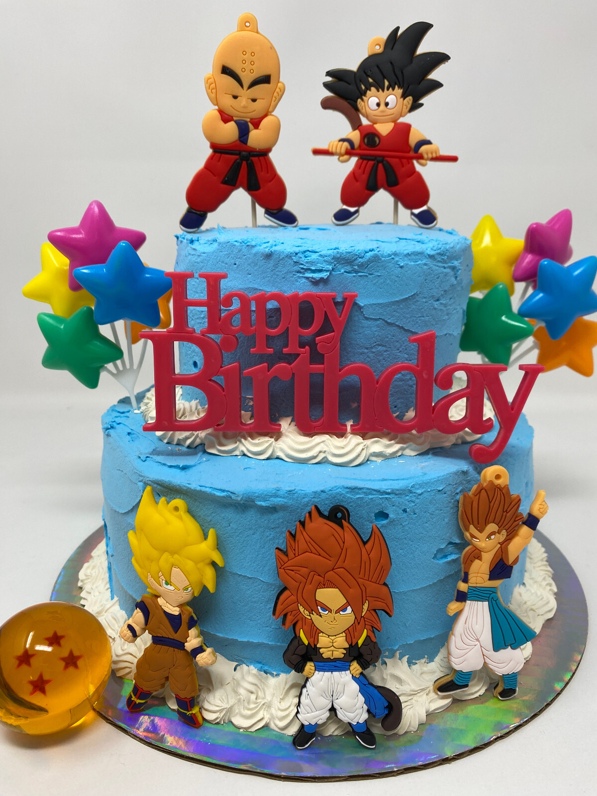 Dragon Ball Z ~ Cake Topper Set ~ BRAND NEW ~ Vegeta, Gohan, and