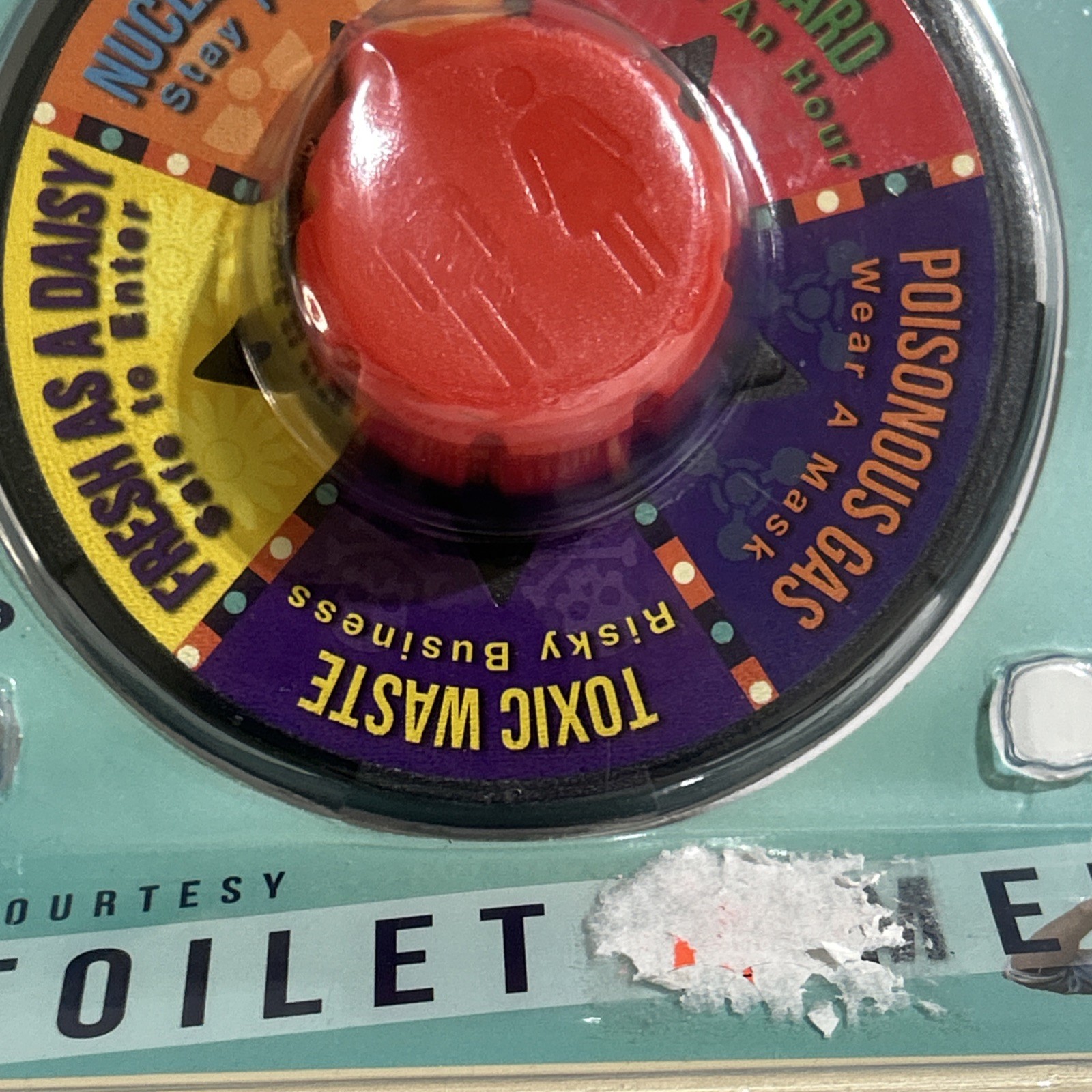 Game Parlor Courtesy Toilet Timer Gag Gift, NIP