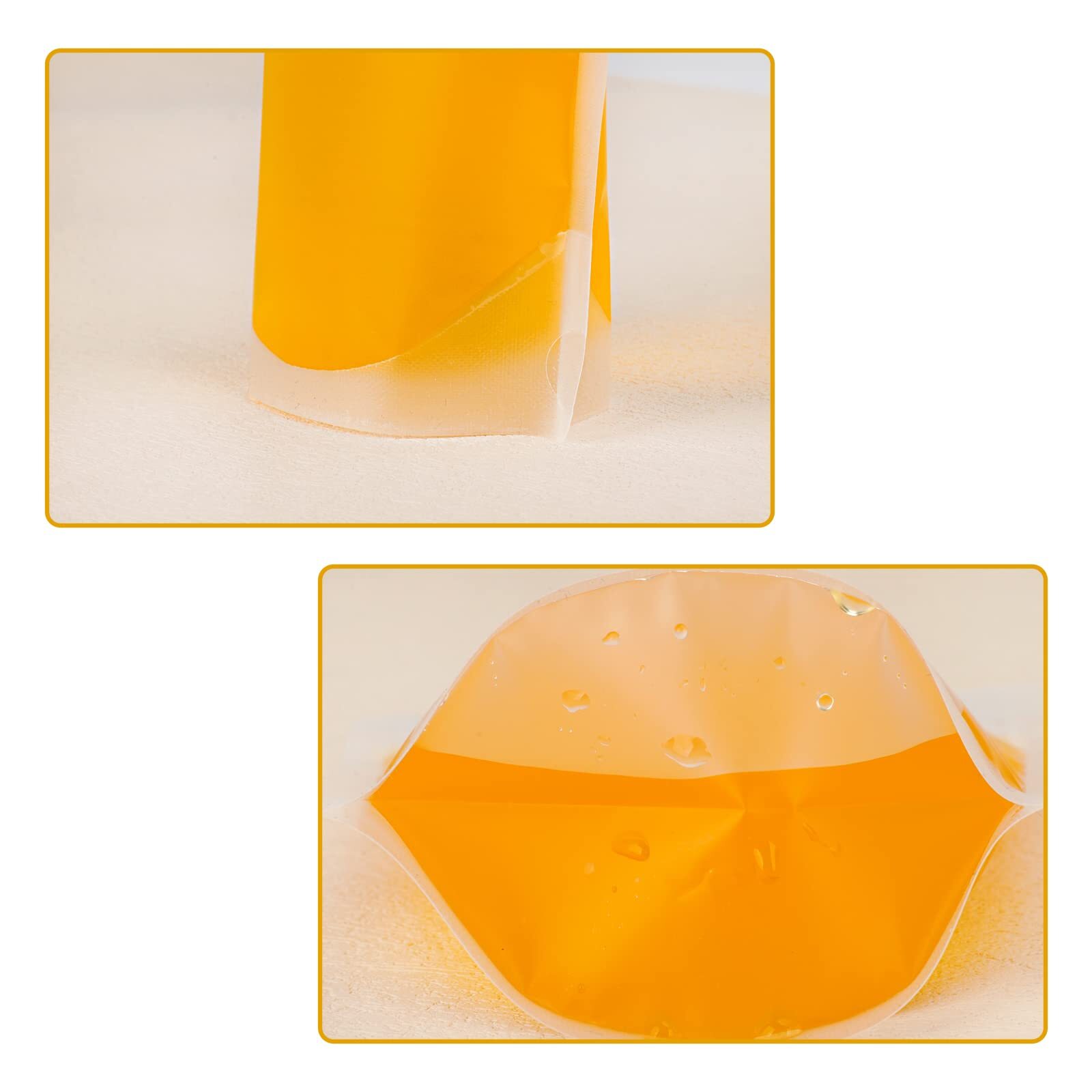 200pcs Drink Pouches Drink Pouches With 200 Straws Juice Pouches Smoothie Pouche