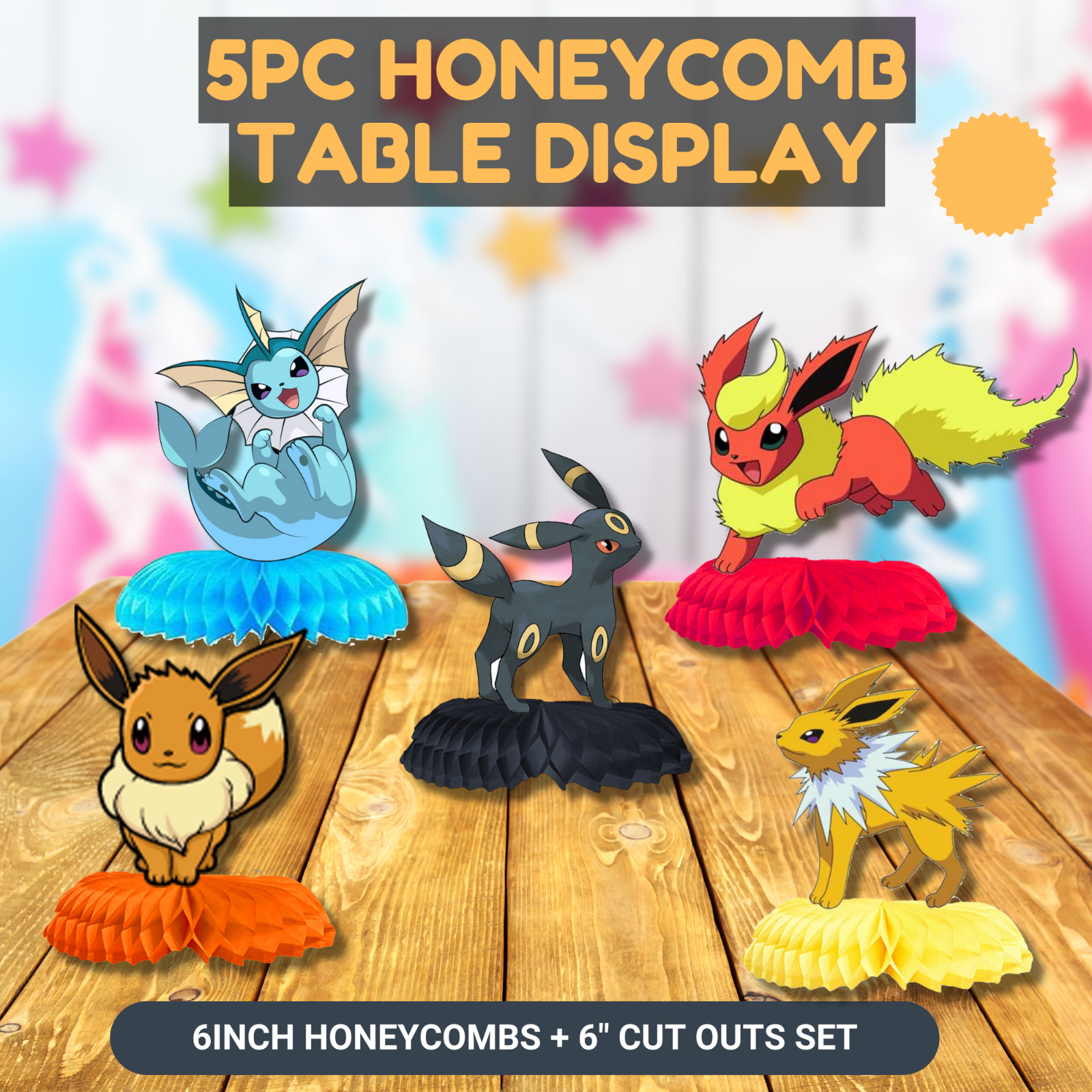 POKEMON PARTY SUPPLIES BIRTHDAY DECORATION BALLOON TABLEWARE SWIRL PLATE CUP
