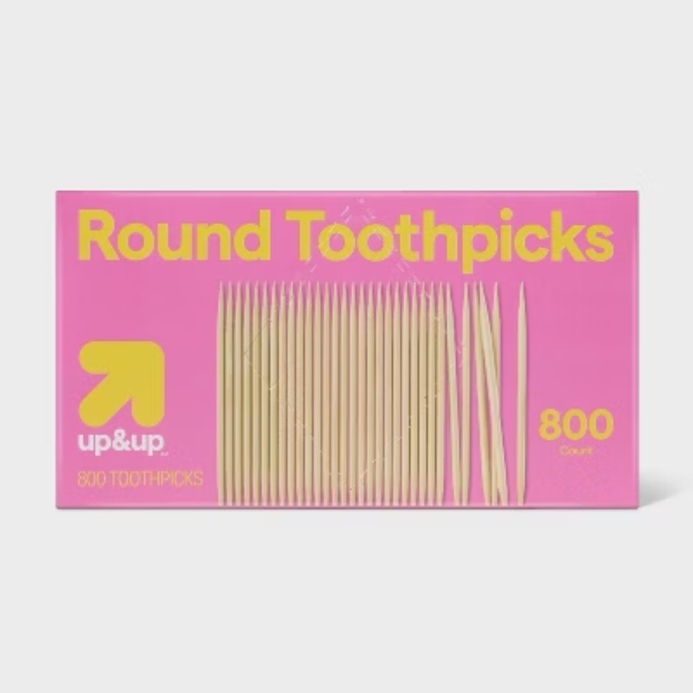 Round Toothpicks – 800ct – up&up