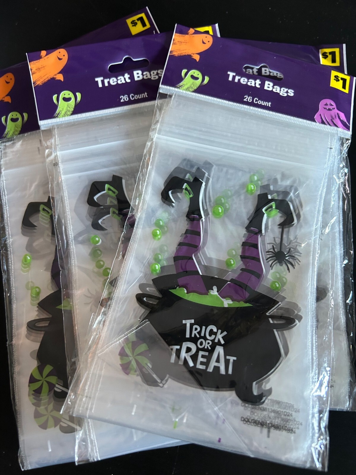 Halloween Themed Treat Bags Assorted Designs 26 Count Lot X 10 2 Styles