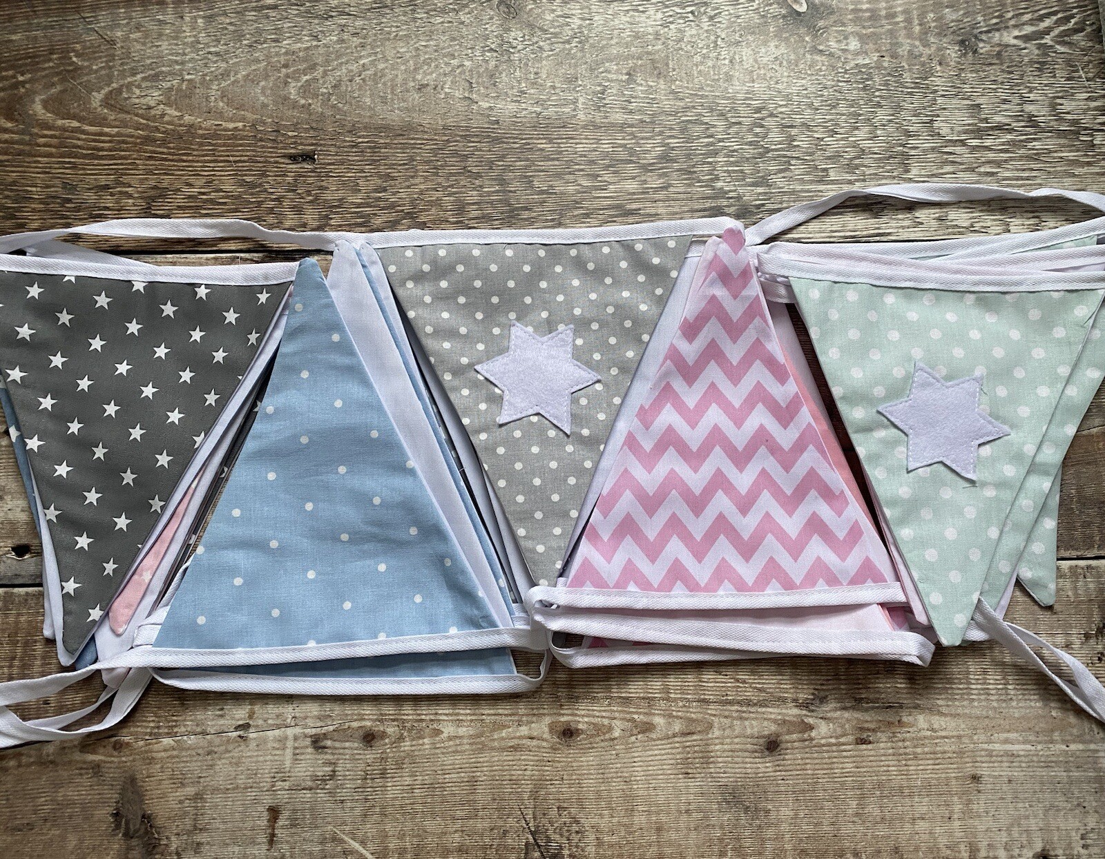 Personalised Bunting, Baby Bunting, Name Bunting, any name/ colour, £2 Per Flag