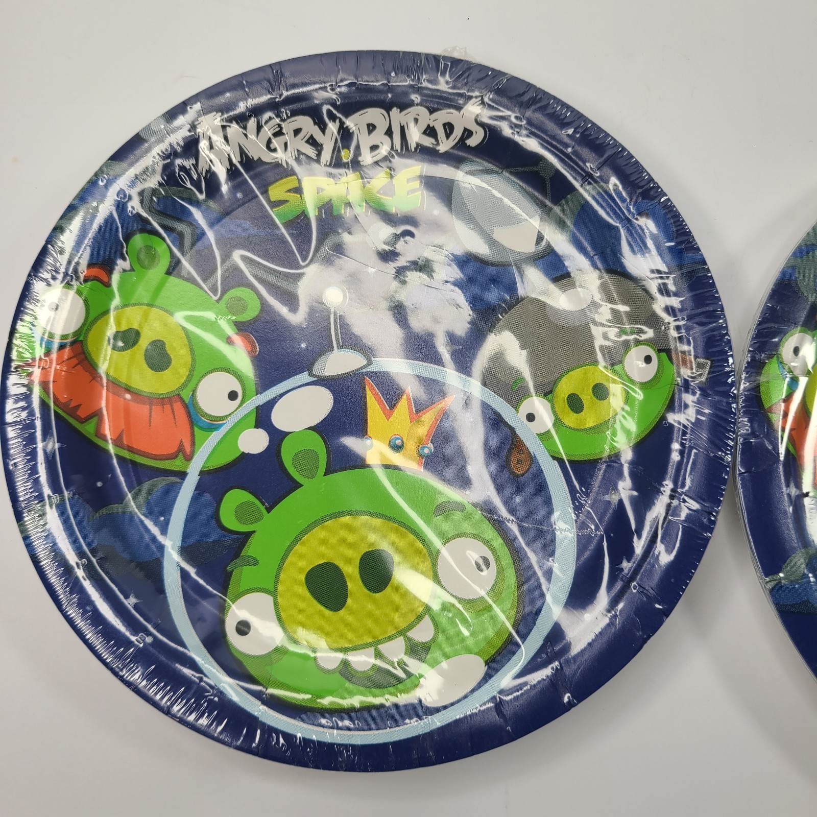 Angry Birds Green Pigs Space Paper Plates 7″ & Napkin Party Birthday Decoration