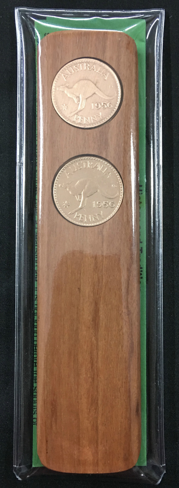 1974 Birthday Gift Aussie Two-Up Game set with Australian pennies Anzac Day