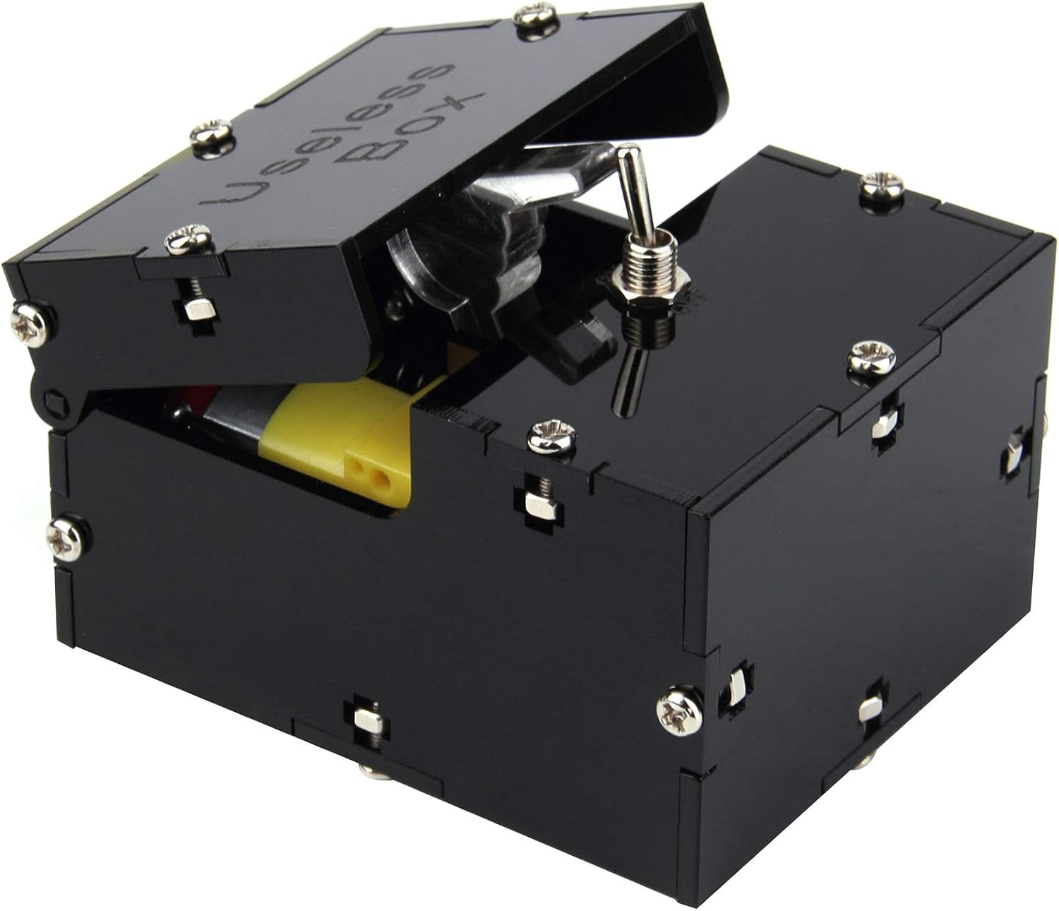 Sansheng Useless Box,Fully Asembled Mini Edition Useless Box for Birthday and Pa