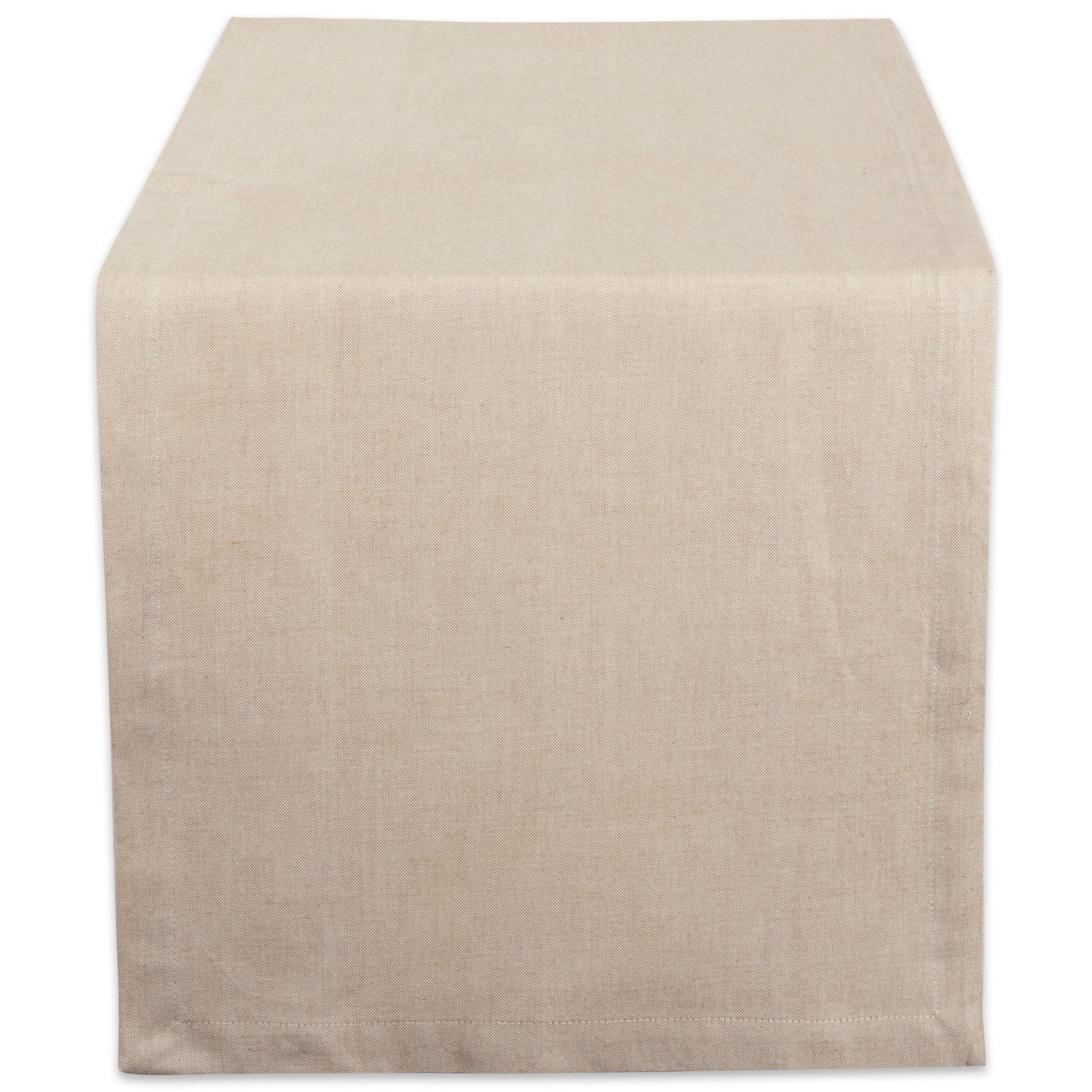 DII Chambray Kitchen, Tabletop Collection, Natural, 14×72 Table Runner