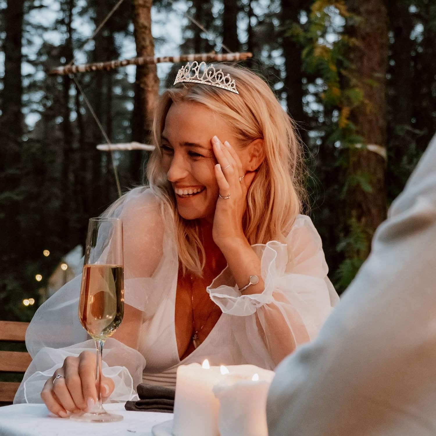 Dazzling 30th Birthday Tiara and Sash Set – Perfect for Instagram-Worthy Moments