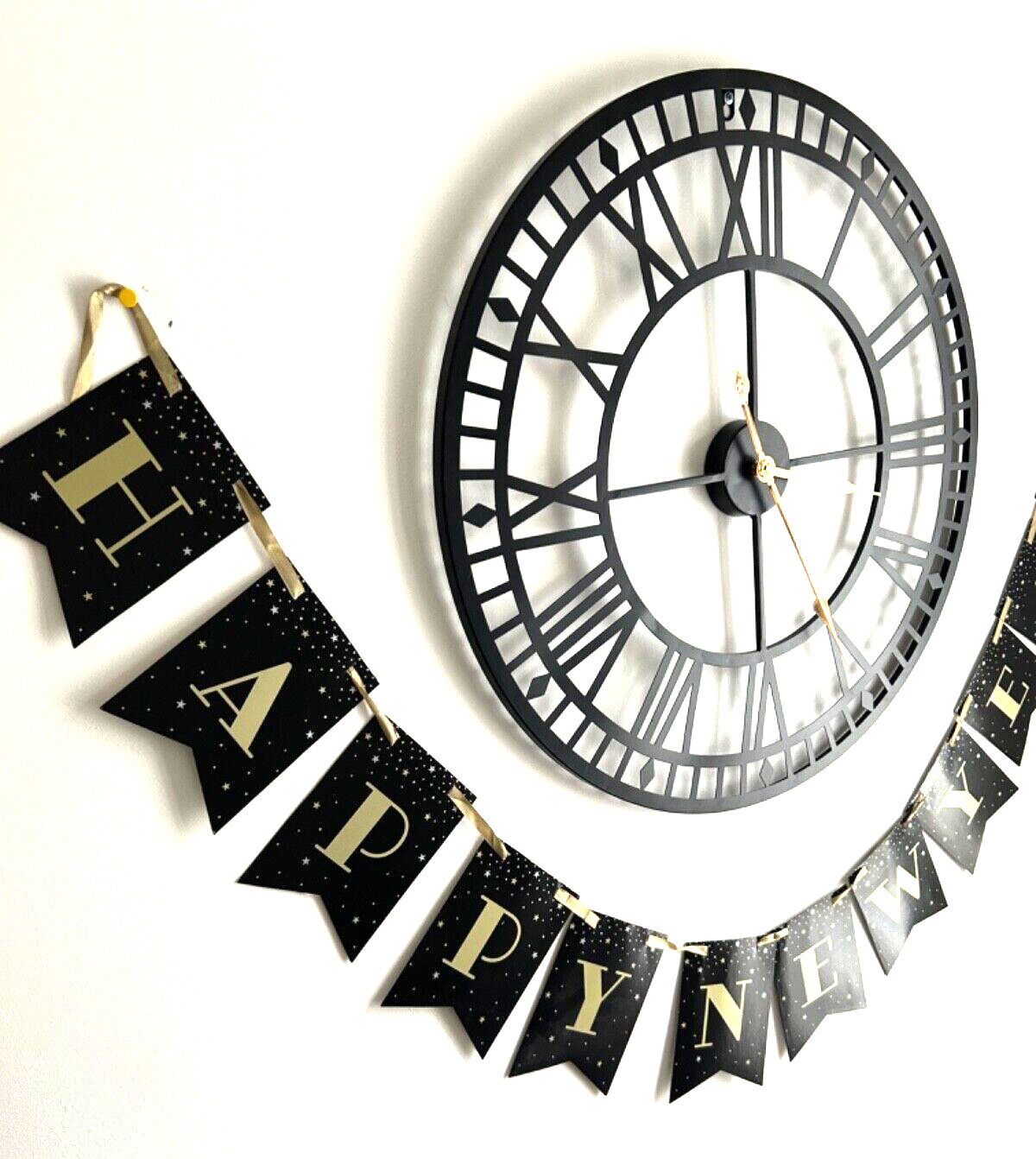 Wall Happy New Year Handing banner Decoration Decorations