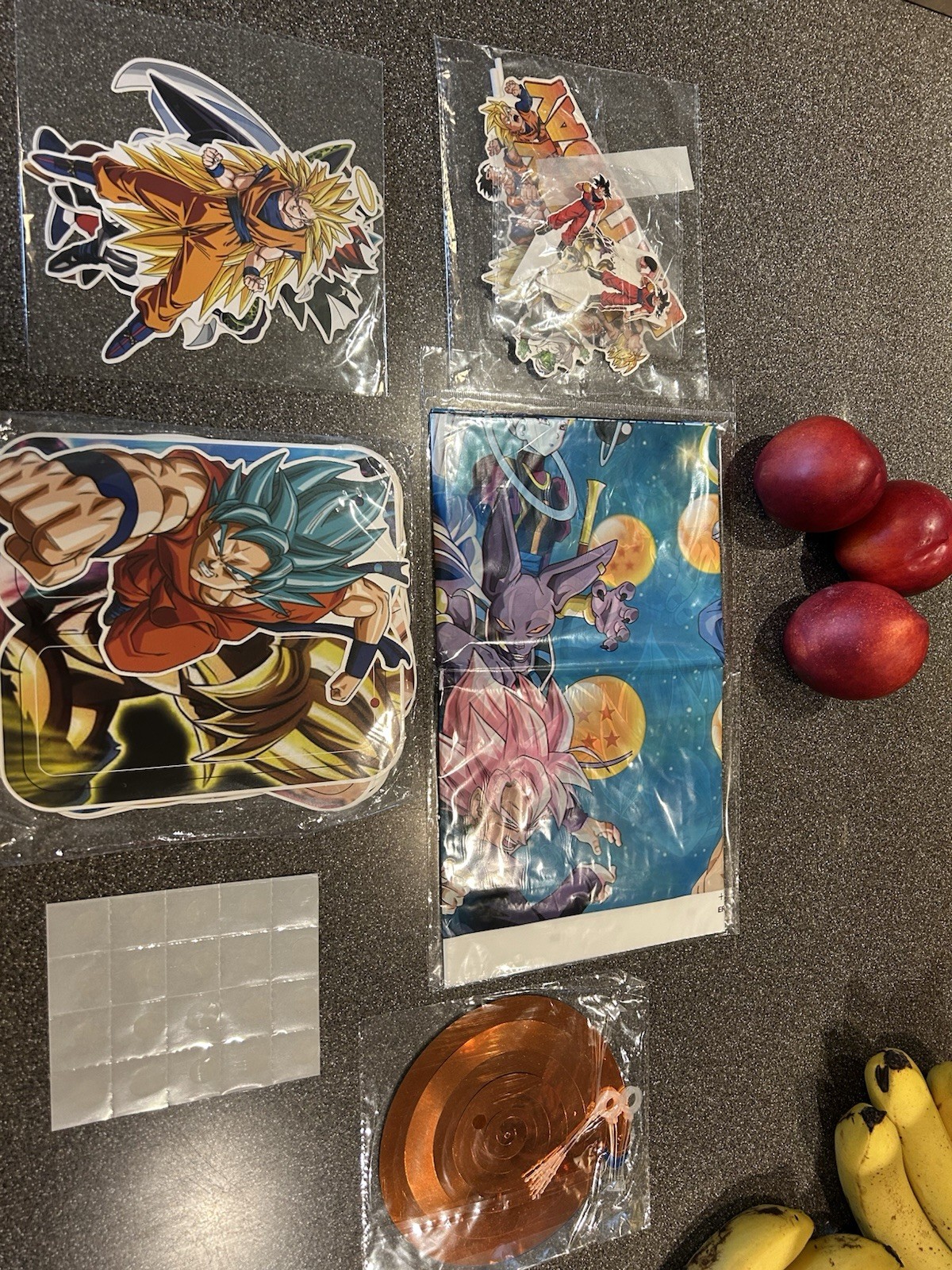 dragon ball z birthday decorations