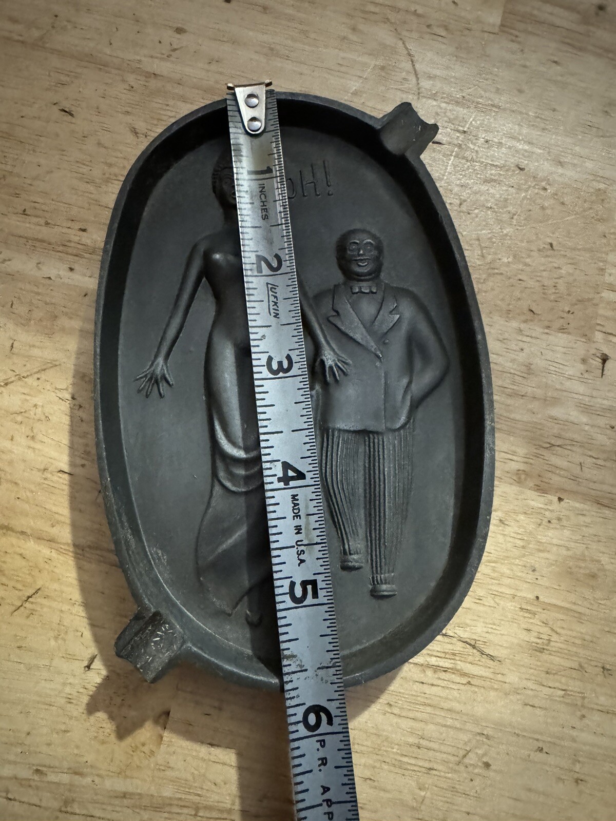 Speakeasy Style Ashtray Metal Prohibition Bachelor Bachelorette Home Office Deco