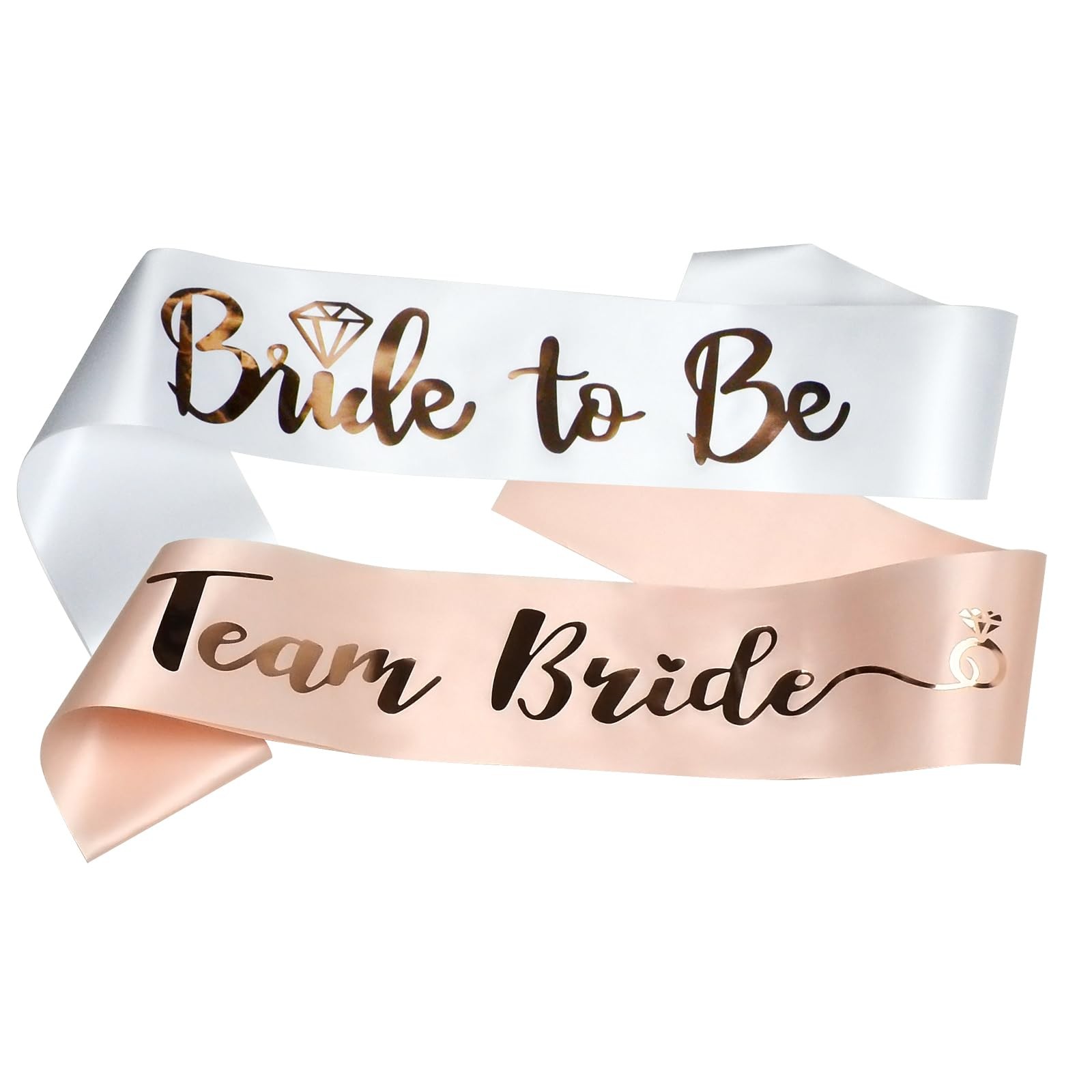 Team Bride Bachelorette Sash Set 1 “Bride to Be” and 6 “Team Bride” Sashes
