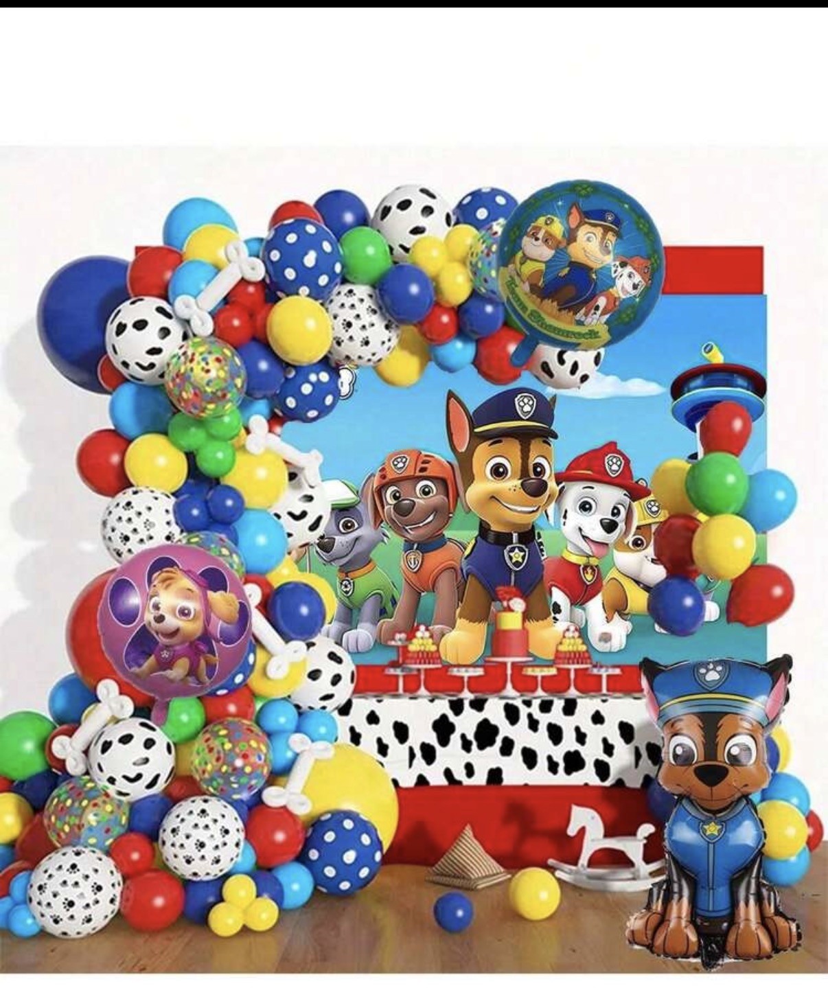 8X Paw Patrol Theme Party Supplies Kids Birthday Decorations Tableware