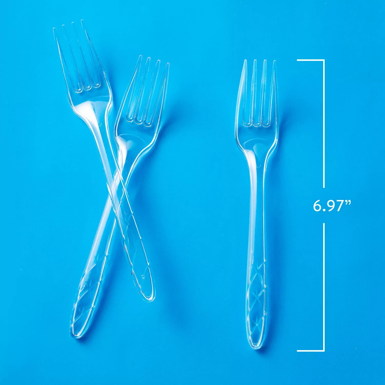 Member’s Mark Clear Plastic Forks, Heavyweight (300 ct.) Great Price